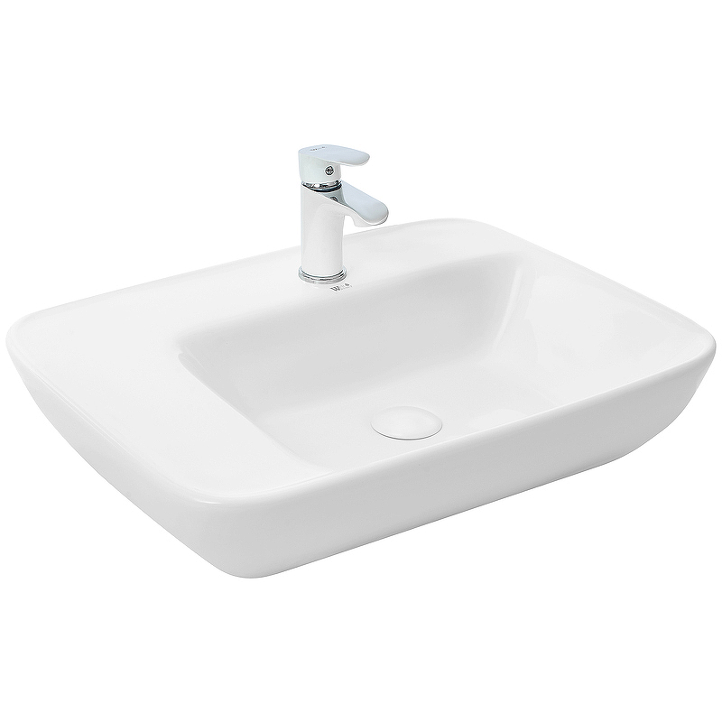 Раковина WeltWasser Elbach 1004 57 10000004594 Белый глянец от магазина ЛесКонПром.ру