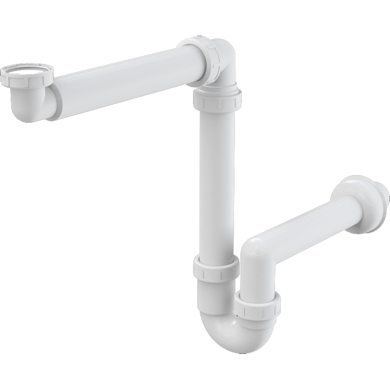 Сифон для раковины Alcaplast AG210521154 (A434) Белая от магазина ЛесКонПром.ру