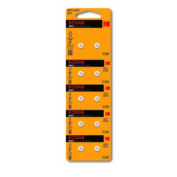 Батарейка KODAK G3/392A/LR41/192/AG3 10 шт от магазина ЛесКонПром.ру