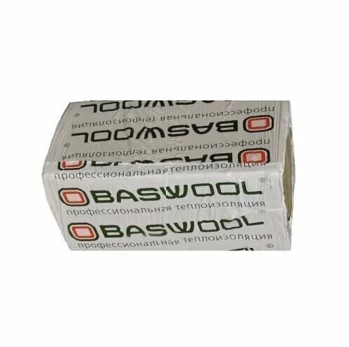 Плита минераловатная BASWOOL Руф Н 110 1200х600х50 мм, 6 шт от магазина ЛесКонПром.ру