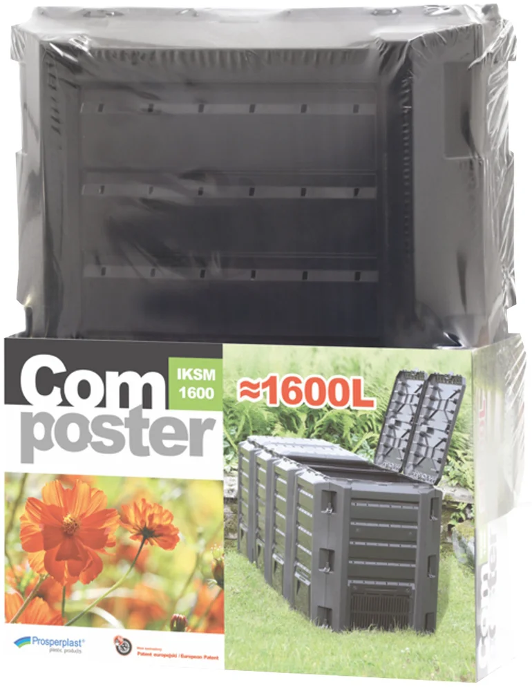 Компостер Prosperplast Module 1600 л, черный от магазина ЛесКонПром.ру