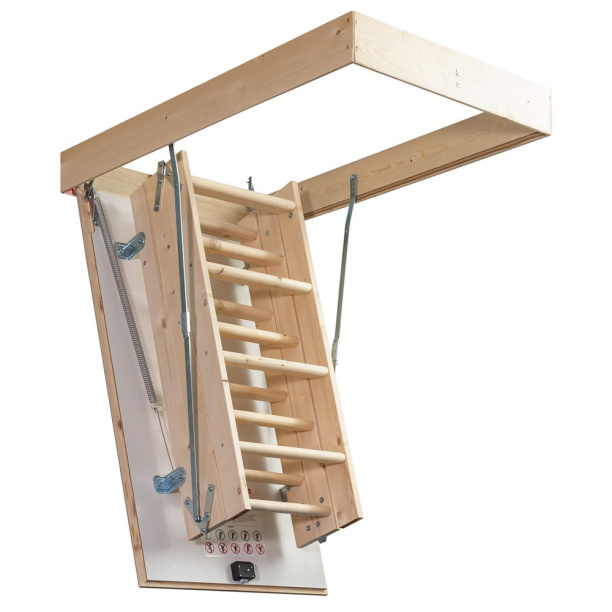 Лестница чердачная HOBBY 26, 700х1200х2850 мм от магазина ЛесКонПром.ру