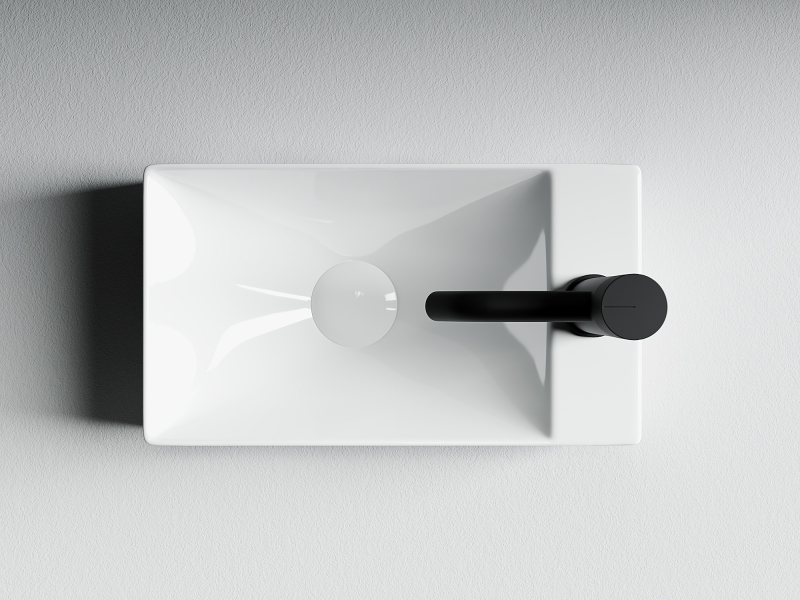 Раковина Ceramica Nova Element 37 CN5007 Белая от магазина ЛесКонПром.ру