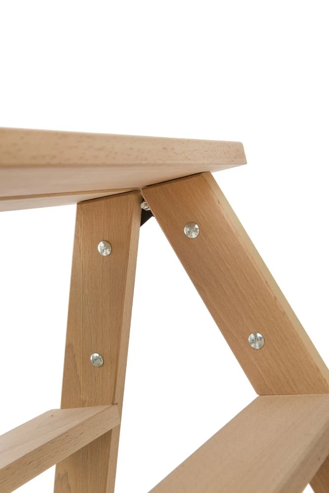 Стремянка двухсторонняя деревянная со ступенями Hoz-Block Штукатур 2x4 ступени (арт. СДДШ-4) от магазина ЛесКонПром.ру