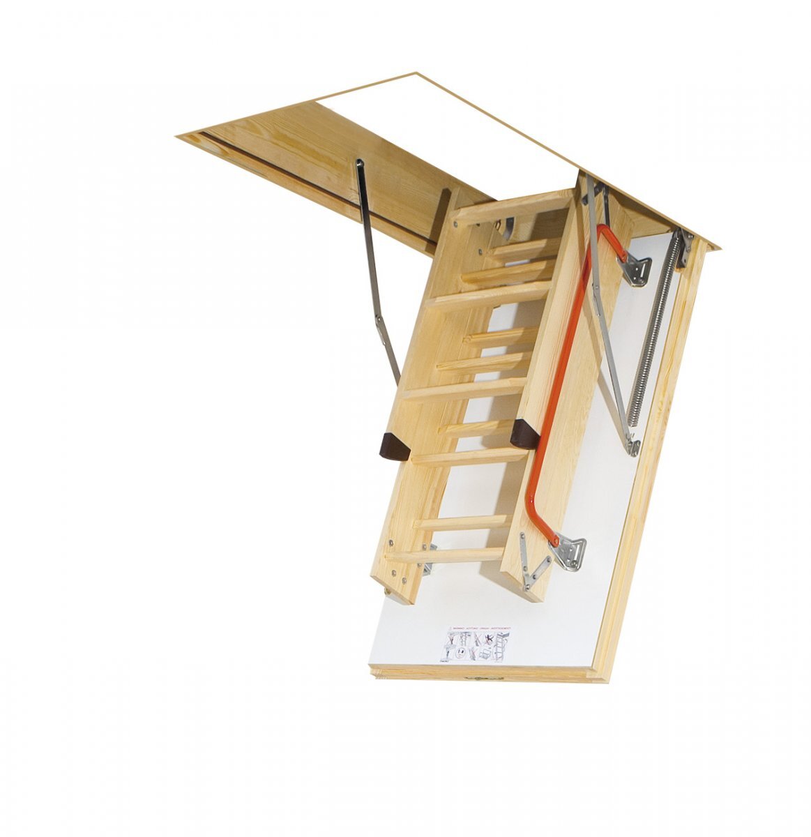 Лестница чердачная FAKRO Thermo LTK-305 60х130 от магазина ЛесКонПром.ру