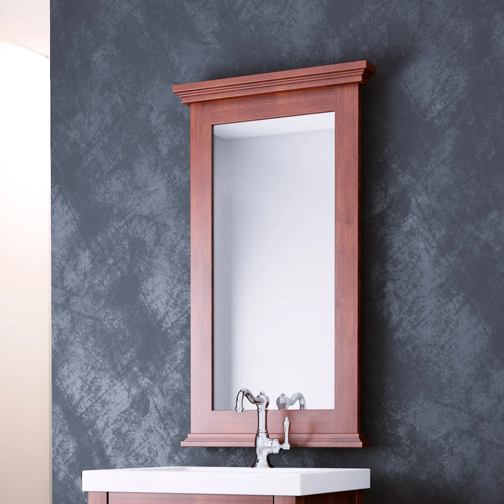 Зеркало Opadiris Палермо 50 светлый орех от магазина ЛесКонПром.ру