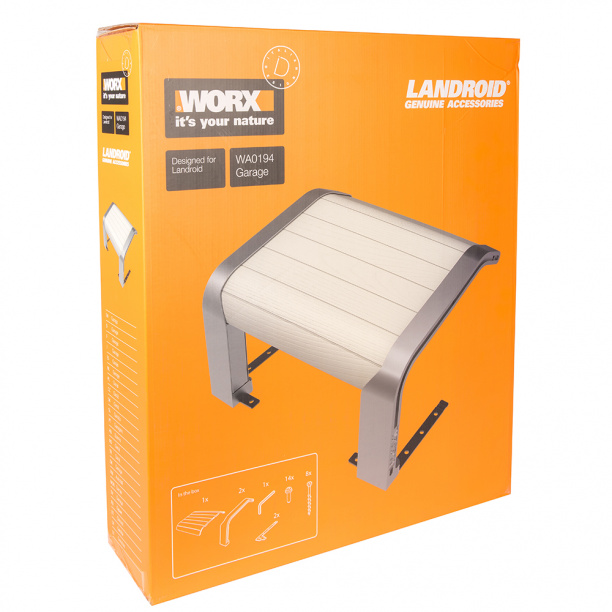 Гараж для газонокосилки-робота WORX Landroid от магазина ЛесКонПром.ру