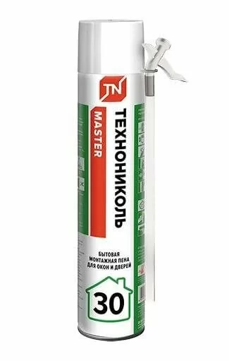 Пена монтажная ТЕХНОНИКОЛЬ MASTER 30 бытовая от магазина ЛесКонПром.ру