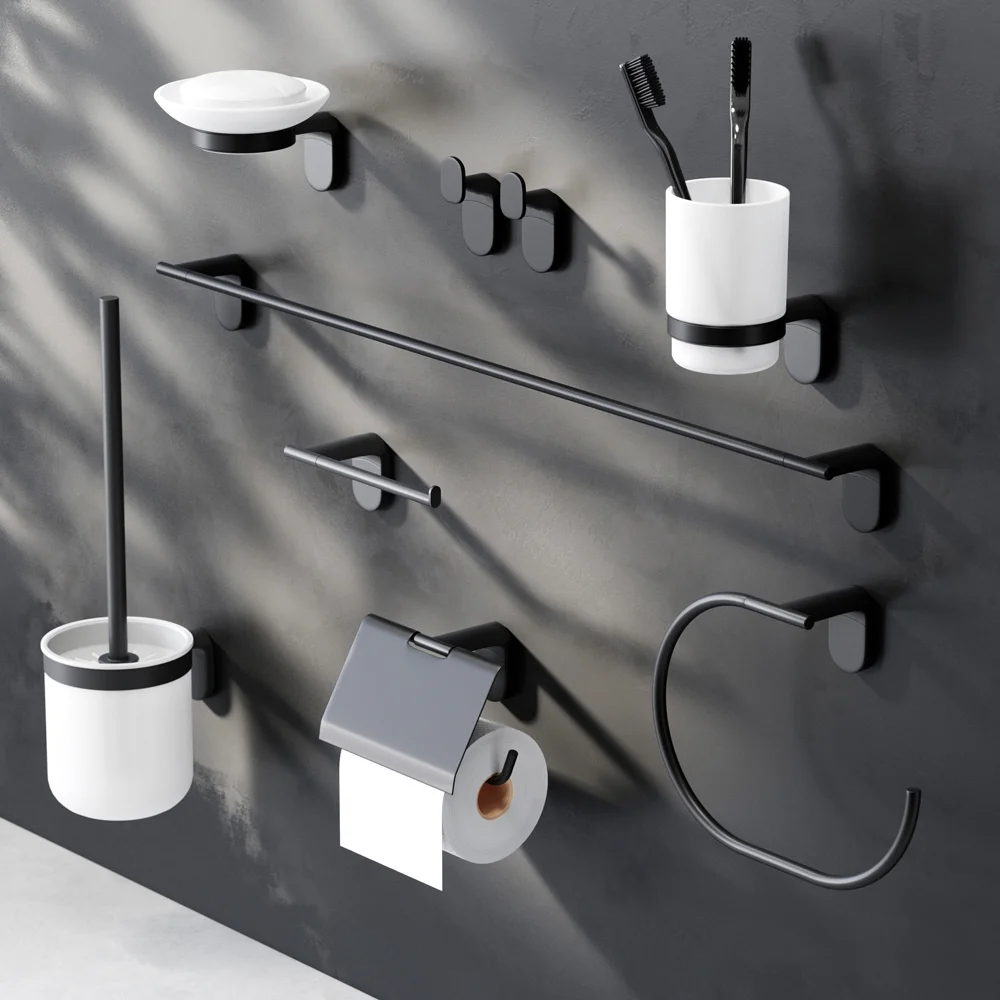 Полотенцедержатель AM.PM X-Joy A84346422 черный от магазина ЛесКонПром.ру