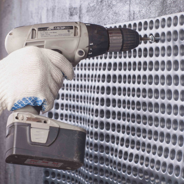 Профилированная мембрана ТЕХНОНИКОЛЬ PLANTER 1х20 м от магазина ЛесКонПром.ру