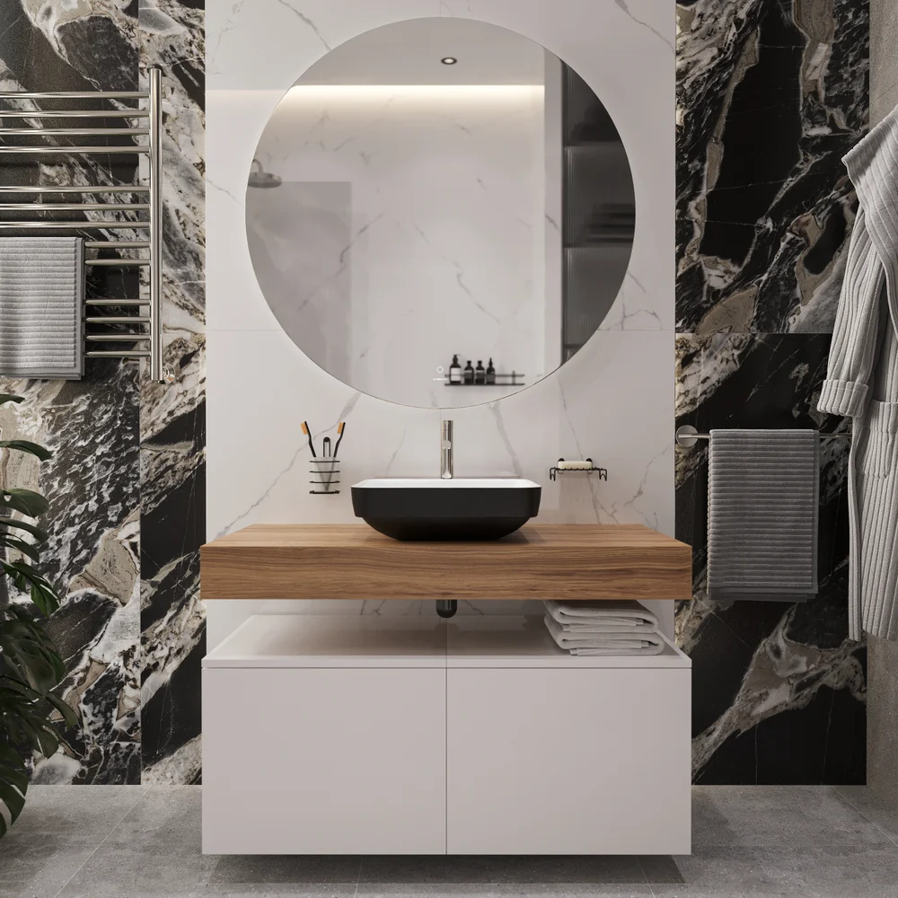 Стакан DIWO Смоленск ПК14786 черный муар от магазина ЛесКонПром.ру