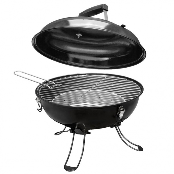 Гриль угольный d37 см портативный от магазина ЛесКонПром.ру