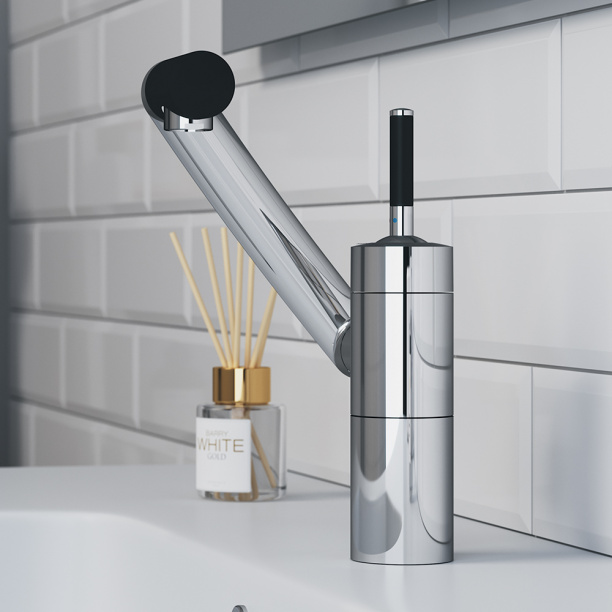 Смеситель для раковины Damixa Arc хром от магазина ЛесКонПром.ру