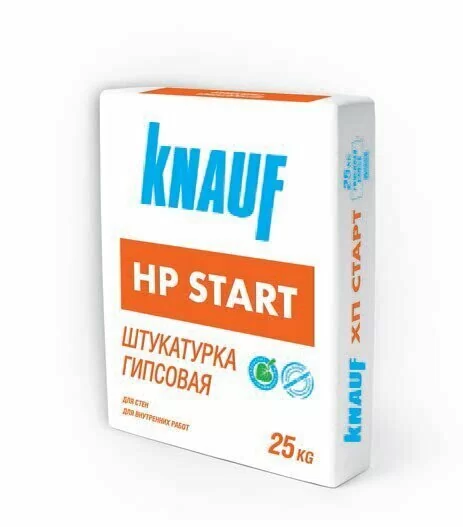 Штукатурка гипсовая Knauf НР Старт 25 кг от магазина ЛесКонПром.ру