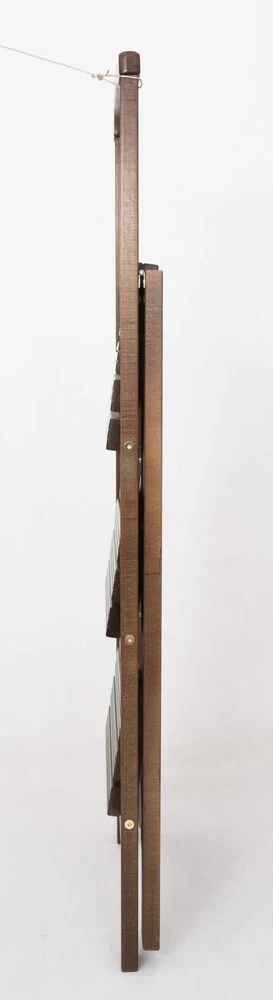 Стремянка деревянная с широкими ступенями Hoz-Block Микки 4 ступени Черная (арт. СДМ-4Ч) от магазина ЛесКонПром.ру