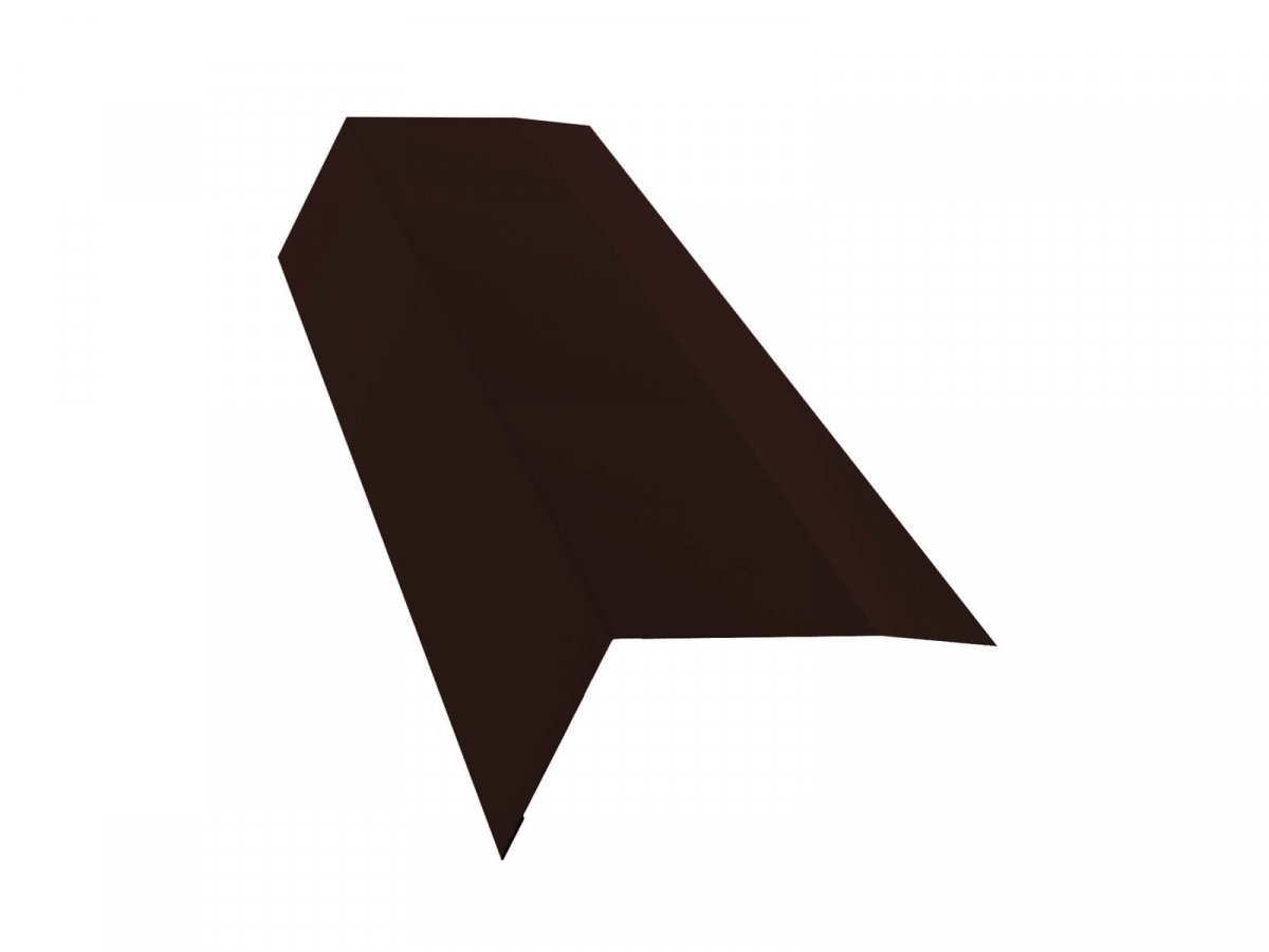 Планка карнизная GRAND LINE 100х65х2000 мм 0,5 мм Satin/PE с пленкой RAL 8017 от магазина ЛесКонПром.ру