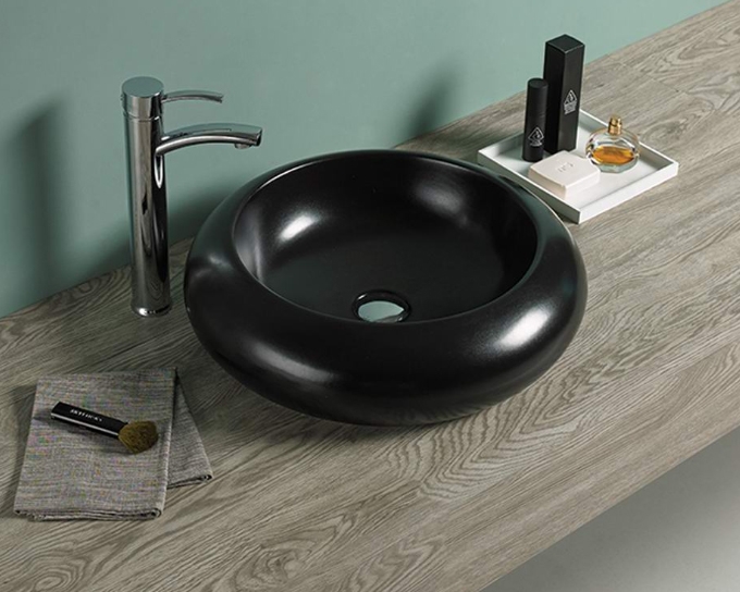 Раковина-чаша CeramaLux 49 7031AMB Черная от магазина ЛесКонПром.ру