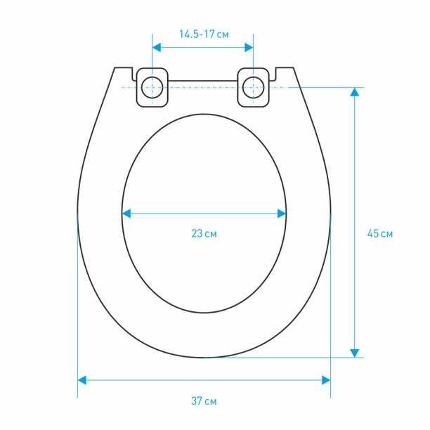 Сиденье для унитаза FLUMEN Дерево МДФ от магазина ЛесКонПром.ру