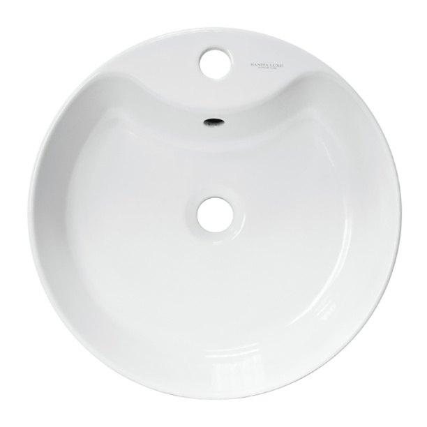 Раковина на столешницу SANITA LUXE Best Shelf d43 см от магазина ЛесКонПром.ру