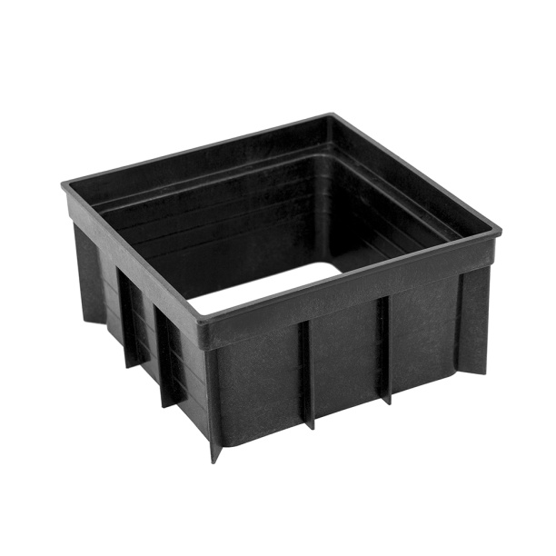 Удлинитель дождеприемника EuroPartner 200х200х100 мм черный от магазина ЛесКонПром.ру