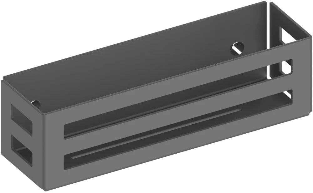 Полка Keuco Universal 24954370000 черная, для душа от магазина ЛесКонПром.ру