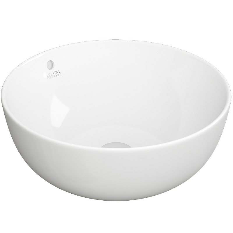 Раковина-чаша Owl 1975 Curve 43 OWLB191046 Белая от магазина ЛесКонПром.ру