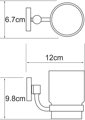 Стакан Wasserkraft Rhein K-6228 от магазина ЛесКонПром.ру