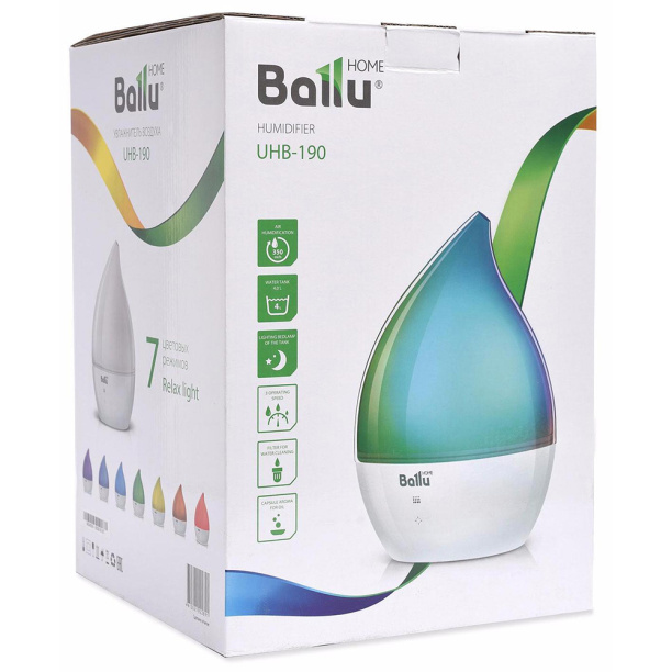 Ультразвуковой увлажнитель воздуха Ballu UHB-190 4 л от магазина ЛесКонПром.ру