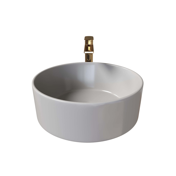 Раковина на столешницу GROSSMAN d40 см матовый серый от магазина ЛесКонПром.ру