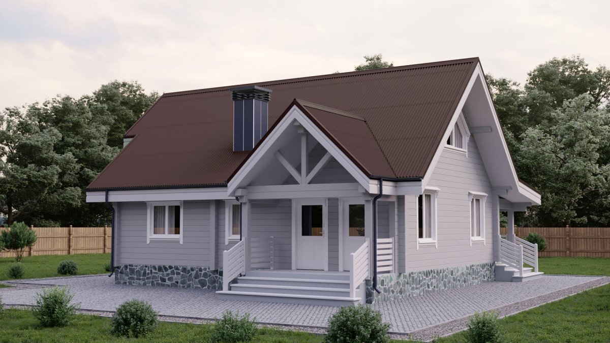 Лист битумный Ондулин Smart 950х1950 3 коричневый от магазина ЛесКонПром.ру