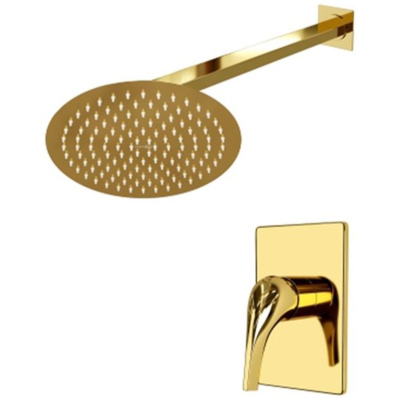 Душевая система WasserKRAFT А71183 Золото от магазина ЛесКонПром.ру