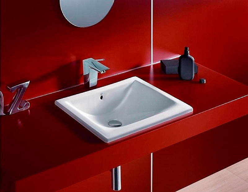 Раковина Roca Diverta 50 327114000 Белая от магазина ЛесКонПром.ру