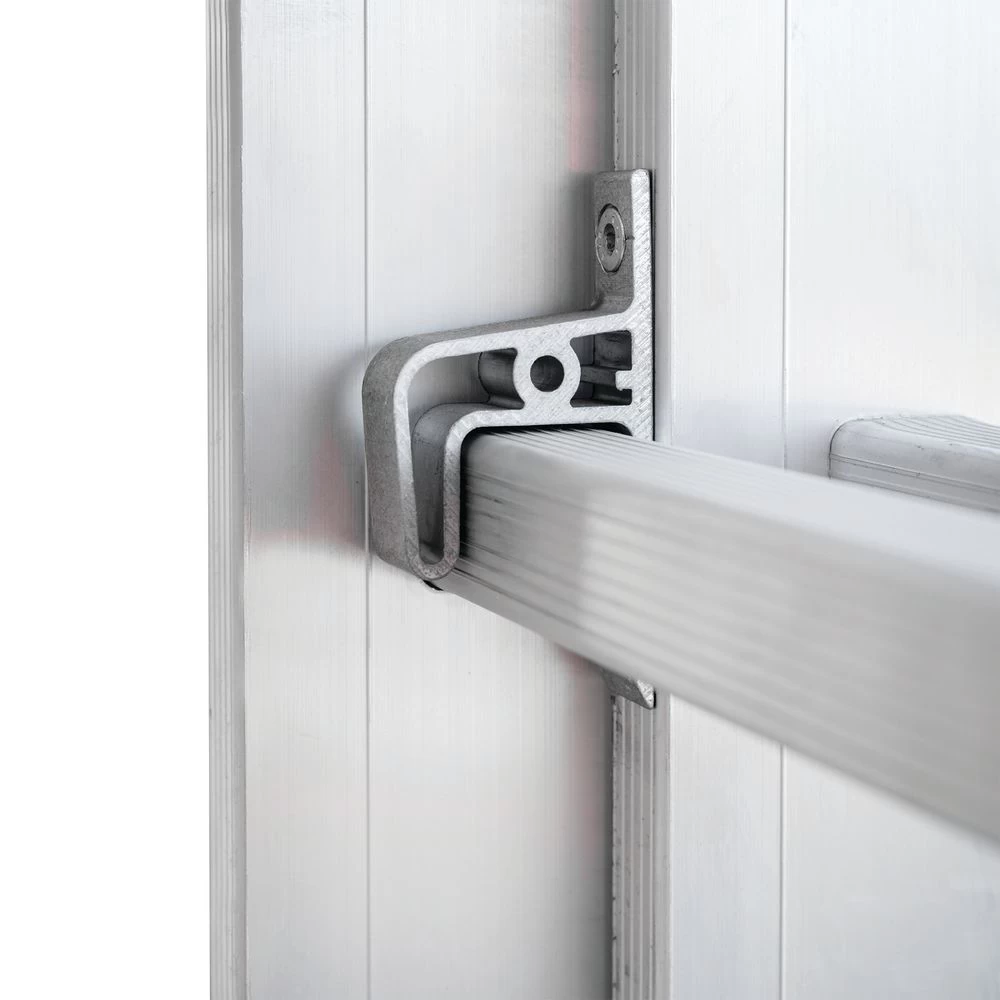 Лестница алюминиевая двухсекционная индустриальная Новая Высота 2x13 арт. 5220213 от магазина ЛесКонПром.ру