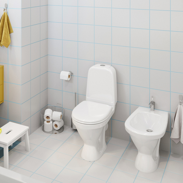 Унитаз-компакт SANITA ProfiLux с сиденьем с микролифтом от магазина ЛесКонПром.ру