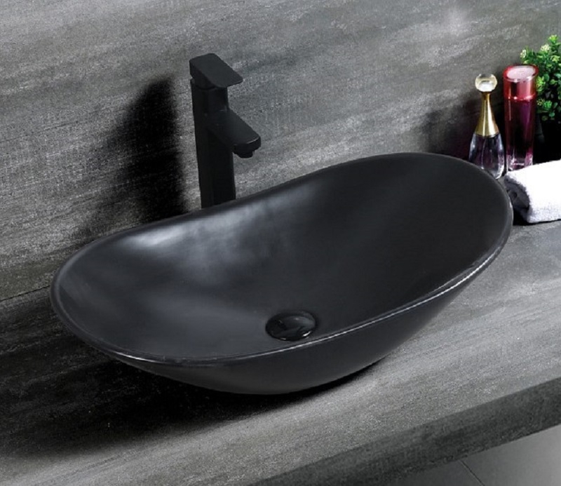 Раковина-чаша CeramaLux 61 7811AMB Черная матовая от магазина ЛесКонПром.ру