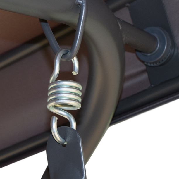 Садовые качели текстилен 195х120х170 см от магазина ЛесКонПром.ру