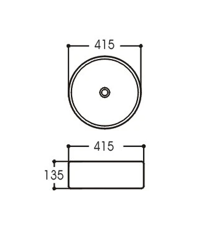 Раковина-чаша Aquatek Европа 40 AQ5558-00 Белая от магазина ЛесКонПром.ру