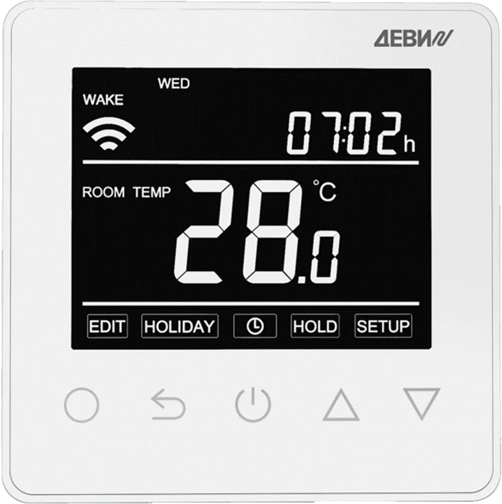 Терморегулятор Деви Prime белый от магазина ЛесКонПром.ру