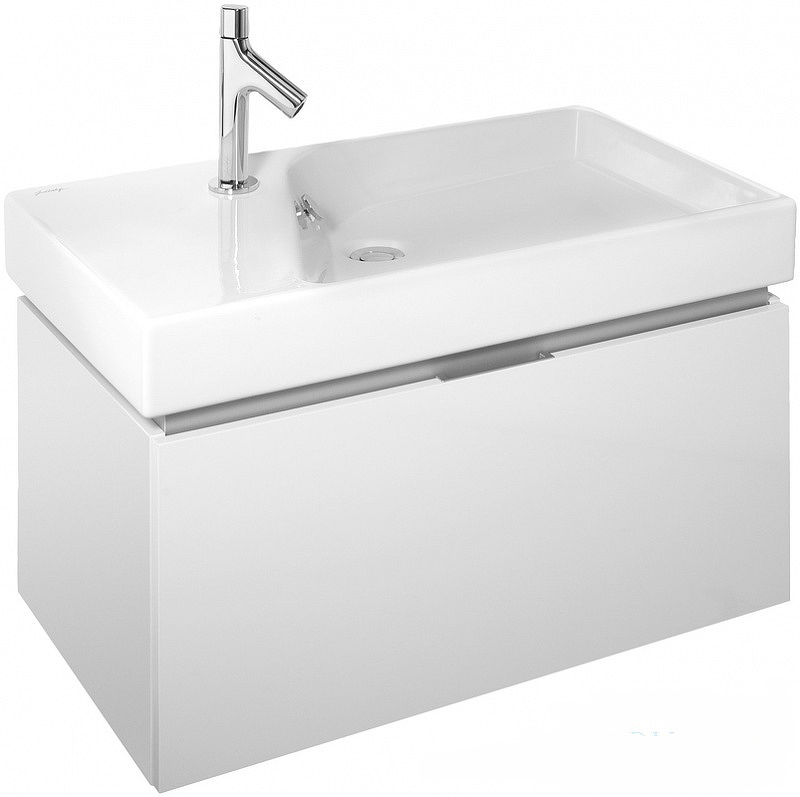 Раковина Jacob Delafon Rythmik 80 EXO112-Z-00 Белая от магазина ЛесКонПром.ру