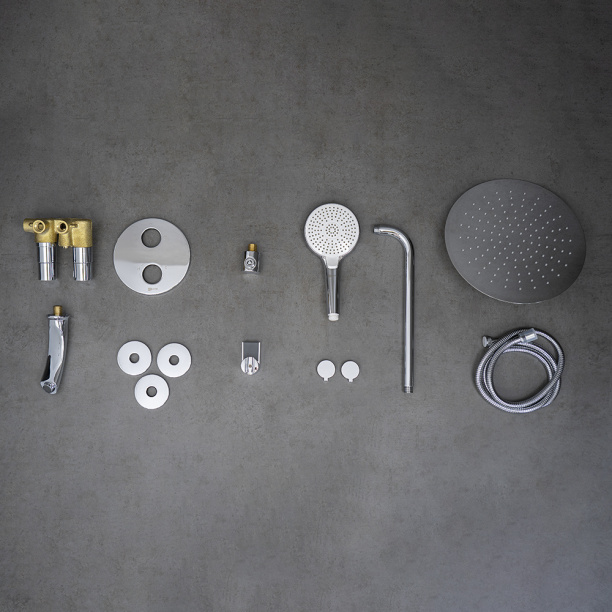 Верхний душ LEMARK d30 см хром от магазина ЛесКонПром.ру