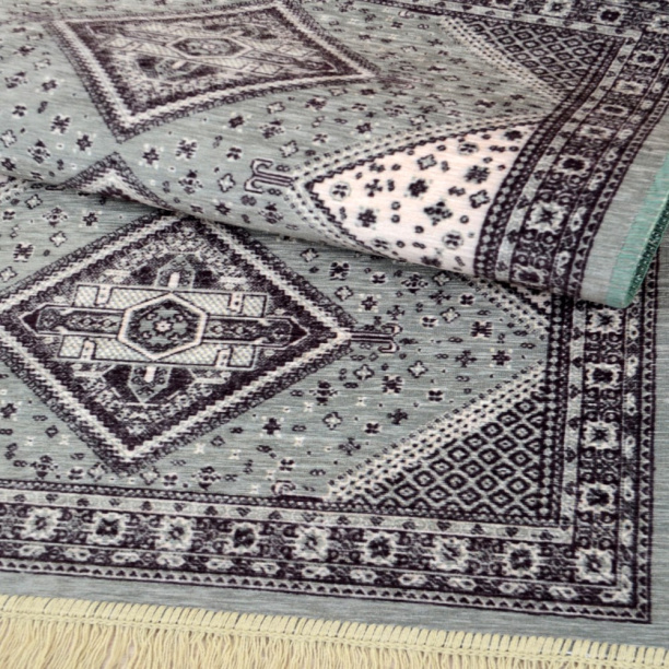 Ковер Шенилл Ява 0,7х1,1 м серый от магазина ЛесКонПром.ру