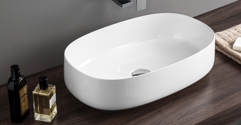 Раковина Artceram Cognac 55 COL003 01 00 Белая от магазина ЛесКонПром.ру