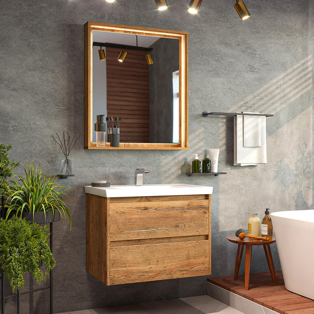 Зеркало Brevita Dallas 70 с полкой от магазина ЛесКонПром.ру