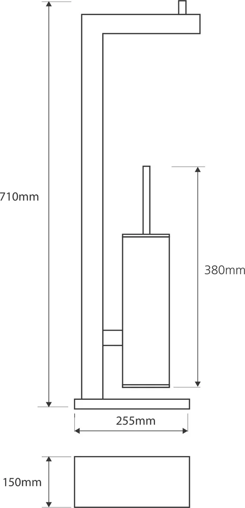 Стойка Bemeta Beta 132836012 от магазина ЛесКонПром.ру