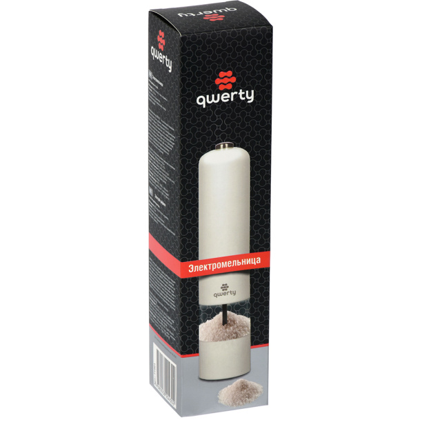 Перцемолка электрическая 5х23 см белая от магазина ЛесКонПром.ру