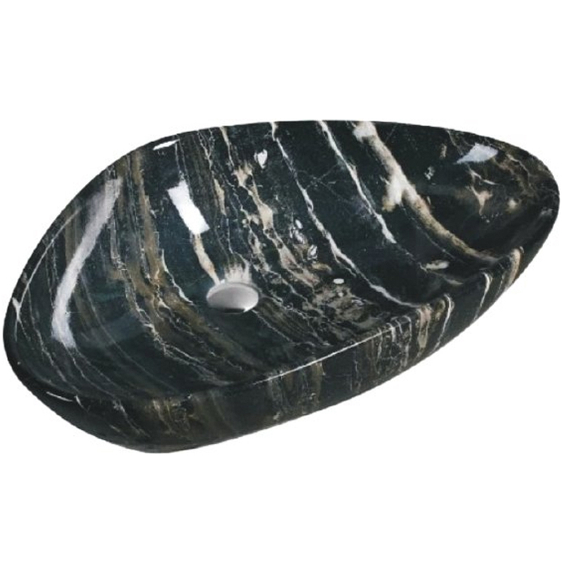 Раковина-чаша SantiLine 67 SL-7031 Черный мрамор от магазина ЛесКонПром.ру