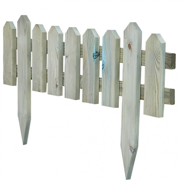 Заборная секция Палисадник 25/50х100 см от магазина ЛесКонПром.ру