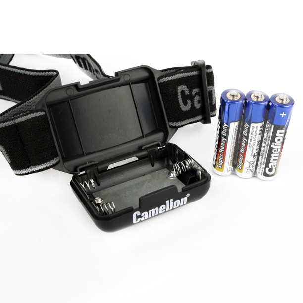 Фонарь налобный Camelion LED 3 Вт 3xAAA от магазина ЛесКонПром.ру