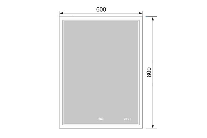 Зеркало Glass 80512832 от магазина ЛесКонПром.ру