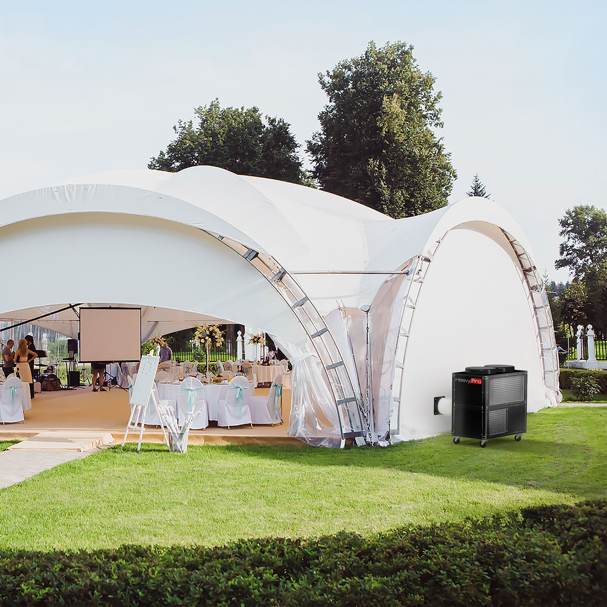 Мобильный промышленный кондиционер BALLU BGK25 от магазина ЛесКонПром.ру